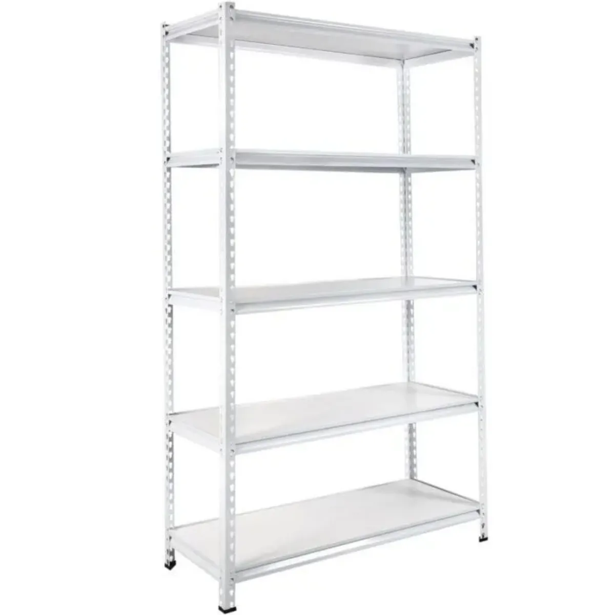 5-Tier Boltless Garage Shelving Unit 150kg Per Shelf | Heavy-Duty Metal Storage Rack