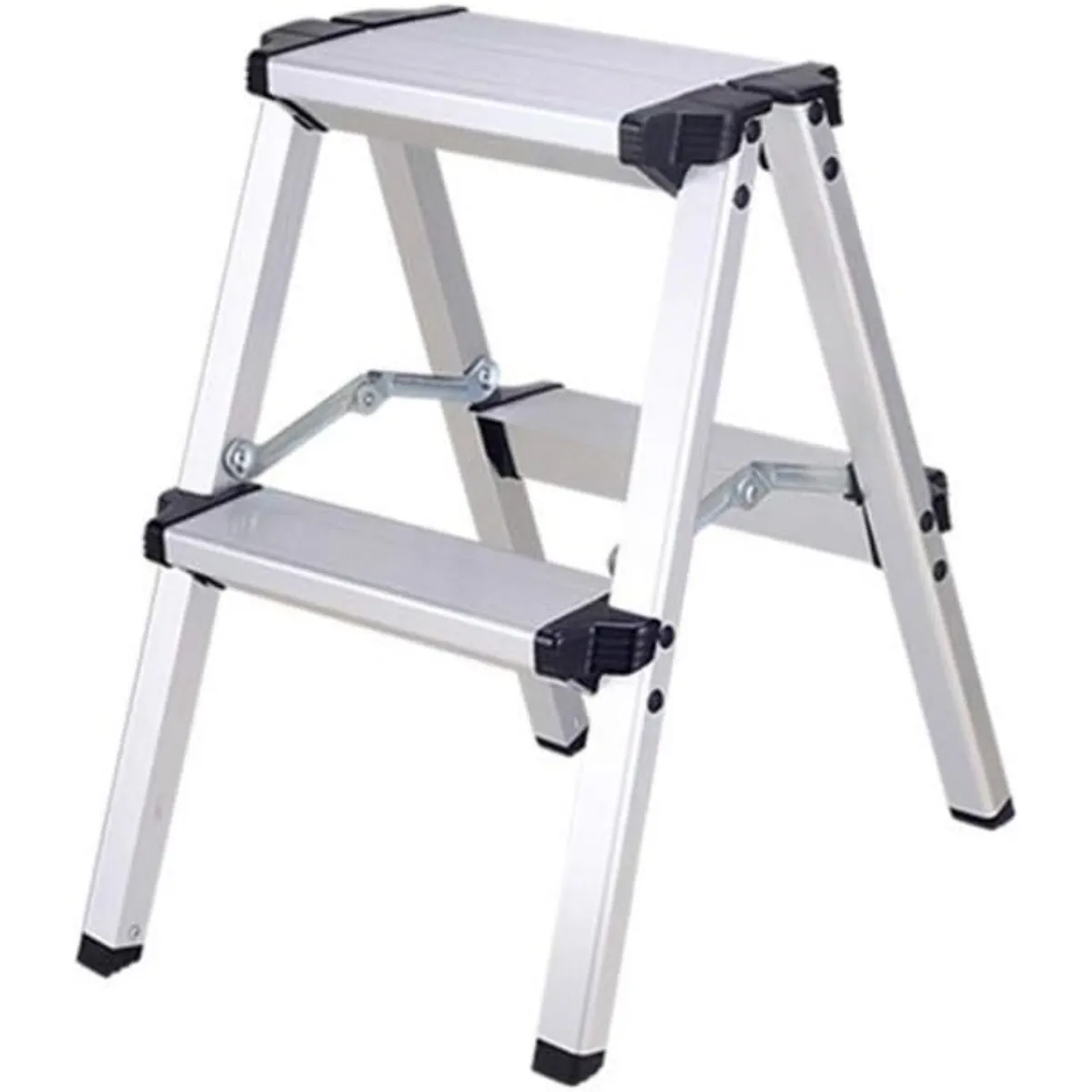 Aluminum Alloy Folding Step Ladder | Bilateral Stepladder Stool
