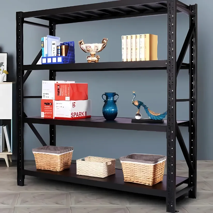 Heavy Duty 4-Tier Garage Shelving (300kg Each Layer Capacity)