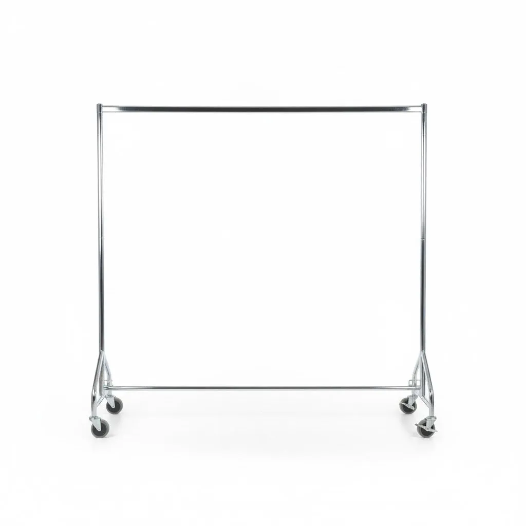 Chrome Garment Rack 183x55cm | Heavy Duty with 30cm Extension