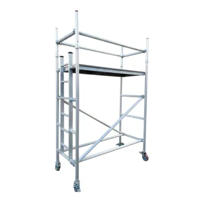 Aluminium Scaffold Tower 2m | Lightweight with Wheels | 200kg Capacity